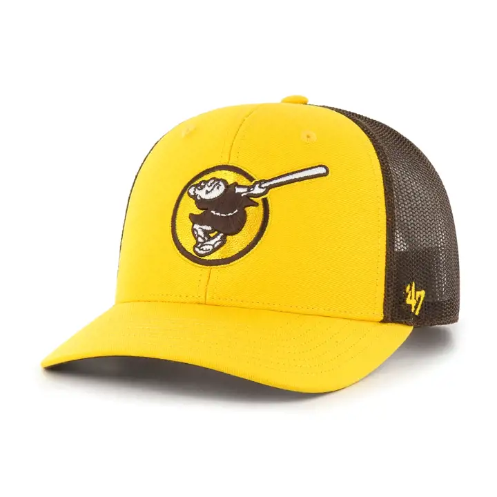 Casquette de camionneur SAN DIEGO PADRES MLB '47 Alt YEL/BRN