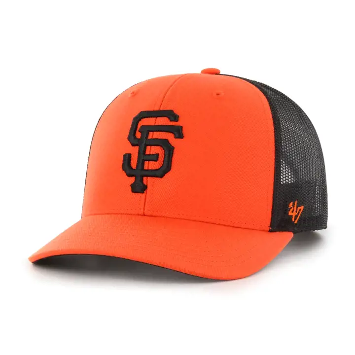 SAN FRANCISCO GIANTS MLB Casquette Trucker '47 Alt ORG/BLK