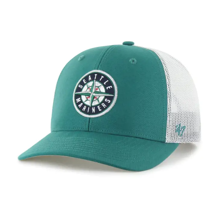 SEATTLE MARINERS MLB '47 Casquette camionneur alternative BLEU SARCELLE/BLANC