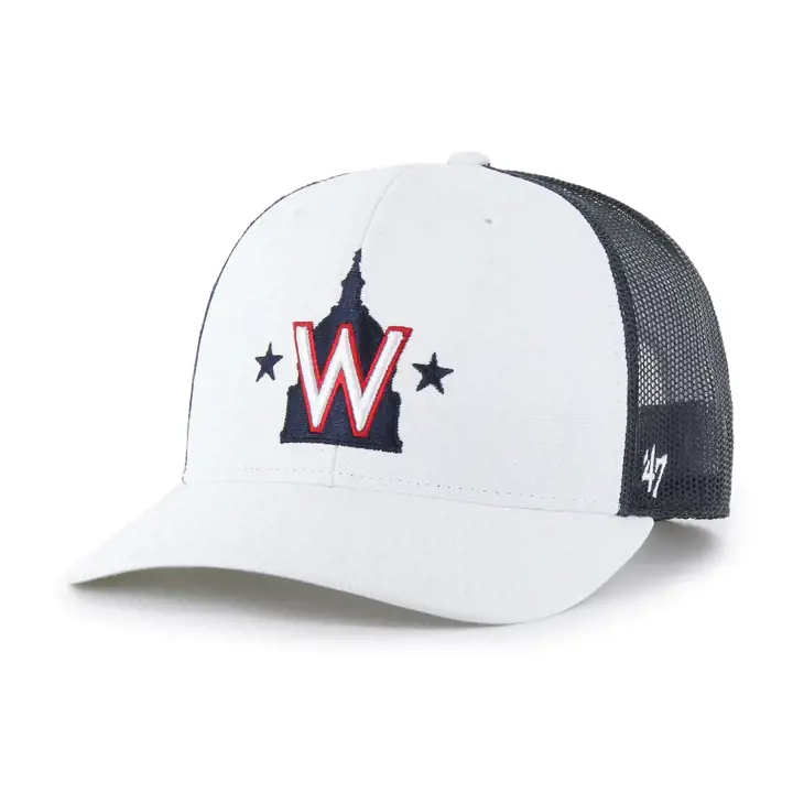 WASHINGTON NATIONALS MLB '47 Casquette Trucker Alt WHT/NAVY