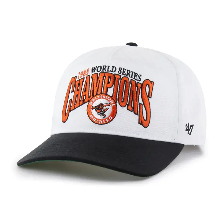BALTIMORE ORIOLES MLB Arch Champs '47 Hitch BLANC/NOIR