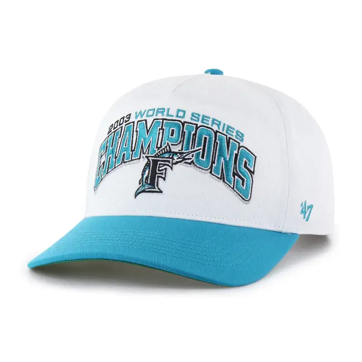 MIAMI MARLINS MLB Arch Champs '47 Hitch BLC/TURQ