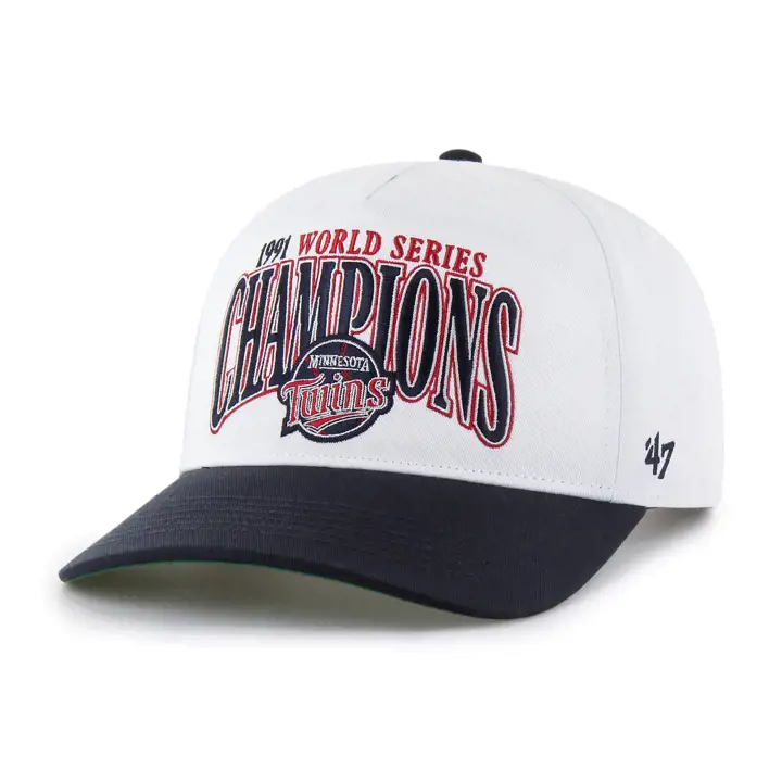 Casquette réglable '47 Hitch MLB Minnesota Twins Arch Champs WHT/NAVY