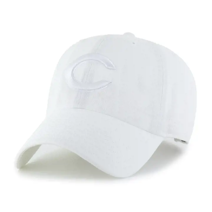 Casquette Cincinnati Reds MLB Blanc/Blanc Clean Up WHT