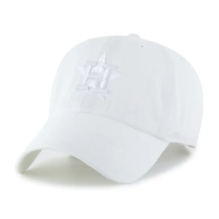 HOUSTON ASTROS MLB Casquette Blanc/Blanc Clean Up WHT