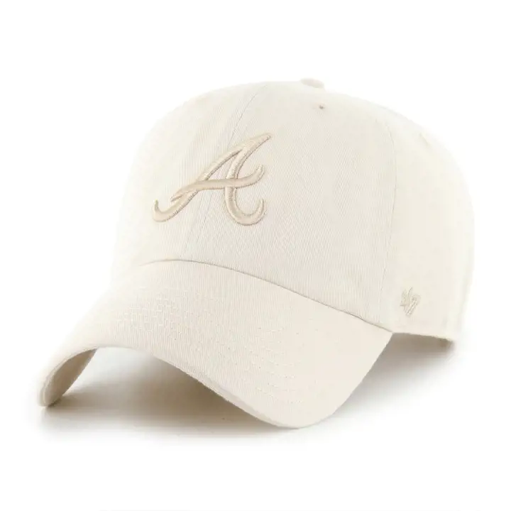 Casquette '47 Clean Up KHA Tonal Sandstorm des Atlanta Braves MLB