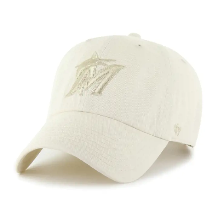 MIAMI MARLINS MLB Casquette réglable Sandstorm Tonal '47 Clean Up KHA