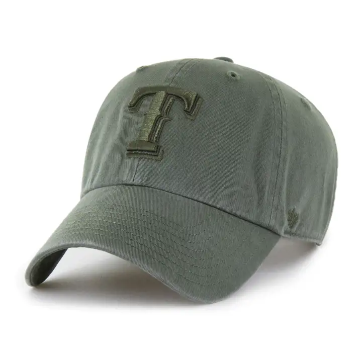 TEXAS RANGERS MLB Casquette Moss Tonal '47 Clean Up MOSS