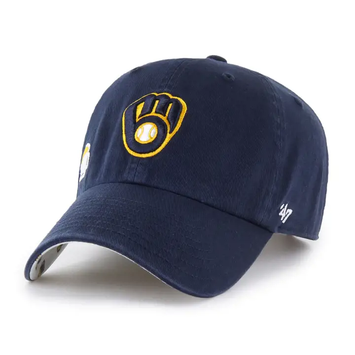 CASQUETTE NETTE NAVY MILWAUKEE BREWERS MLB CONFETTI ICON '47 FEMME