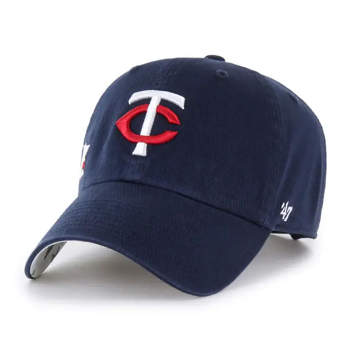 MINNESOTA TWINS MLB FEMME CONFETTI ICON '47 CLEAN UP MARINE