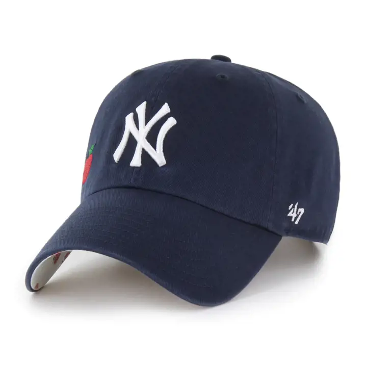 NEW YORK YANKEES MLB CASQUETTE FEMME CONFETTI ICON '47 CLEAN UP NAVY