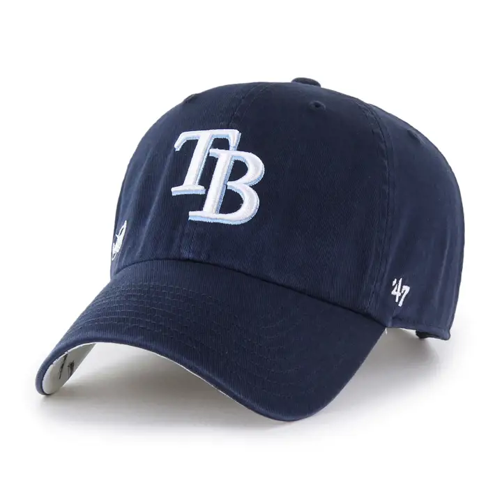 CASQUETTE FEMME '47 CLEAN UP NAVY ICON CONFETTI MLB DES RAYS DE TAMPA BAY