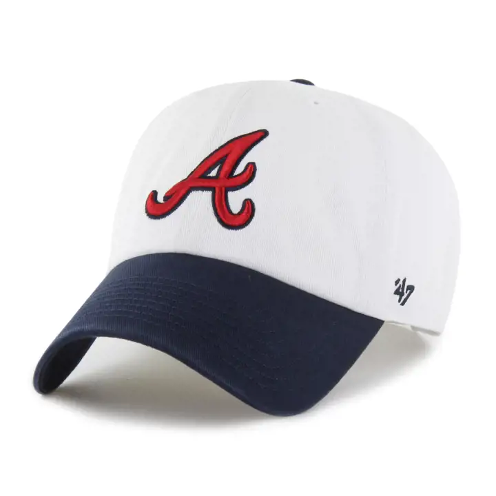 ATLANTA BRAVES MLB Blanc 2 tons '47 Clean Up BLC/MARINE