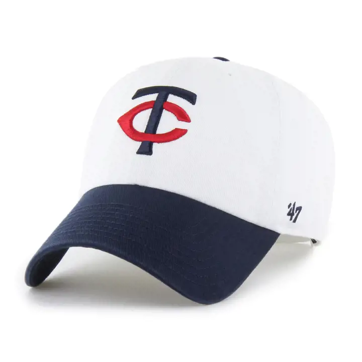 MINNESOTA TWINS MLB Casquette Blanc 2 tons '47 Clean Up BLA/NAVY