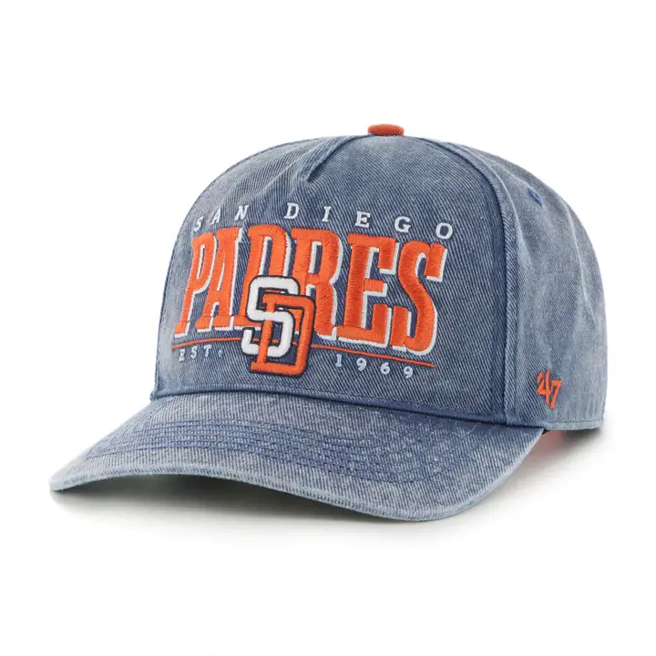CASQUETTE EN JEAN « Hitch » SAN DIEGO PADRES MLB de la marque '47