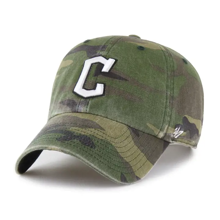 CLEVELAND GUARDIANS MLB Camo/Blanc '47 Clean Up CAMO