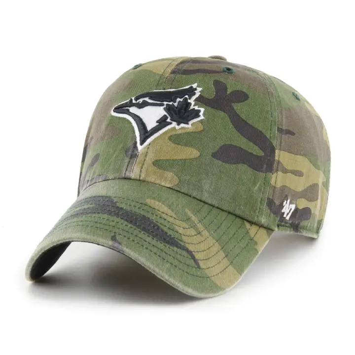 TORONTO BLUE JAYS MLB Casquette Camouflage/Blanc '47 Clean Up CAMO