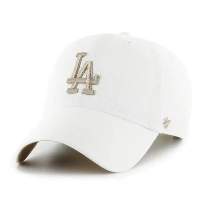 Casquette LOS ANGELES DODGERS MLB Ballpark '47 Clean Up blanc/kaki