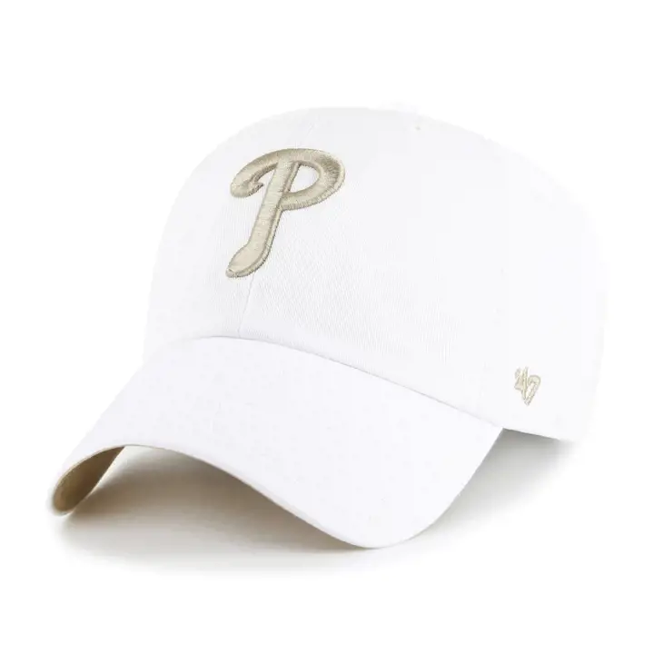 Casquette PHILADELPHIA PHILLIES MLB Blanche/Kaki Ballpark '47 Clean Up