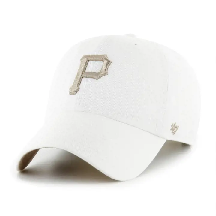 PITTSBURGH PIRATES MLB Casquette souple White/Khaki Ballpark '47 Clean Up WHT