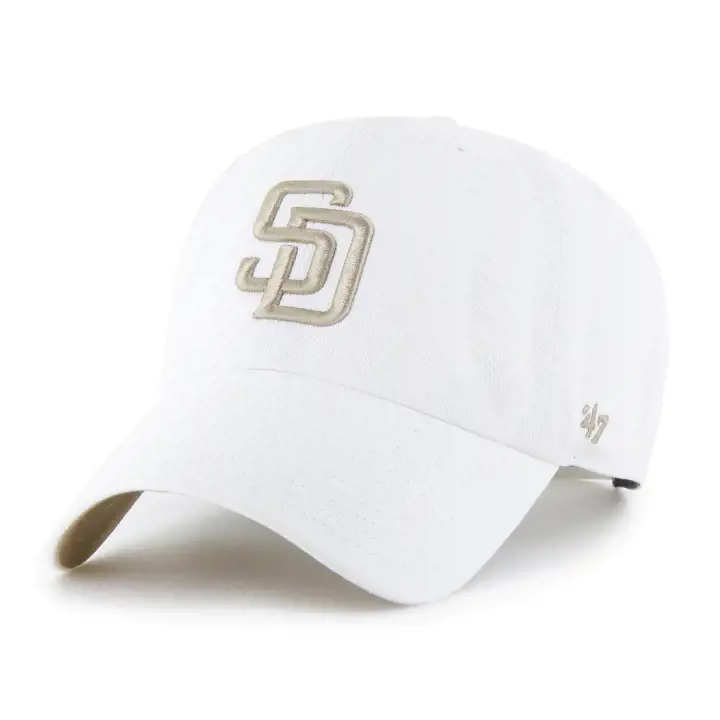 Casquette '47 Clean Up MLB San Diego Padres Blanc/Kaki