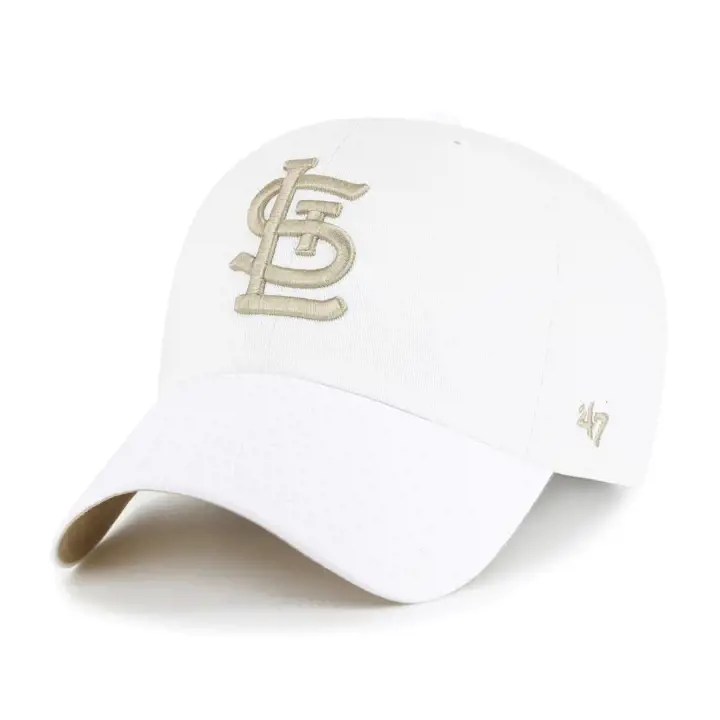 ST. LOUIS CARDINALS MLB Casquette blanche/kaki Ballpark '47 Clean Up WH