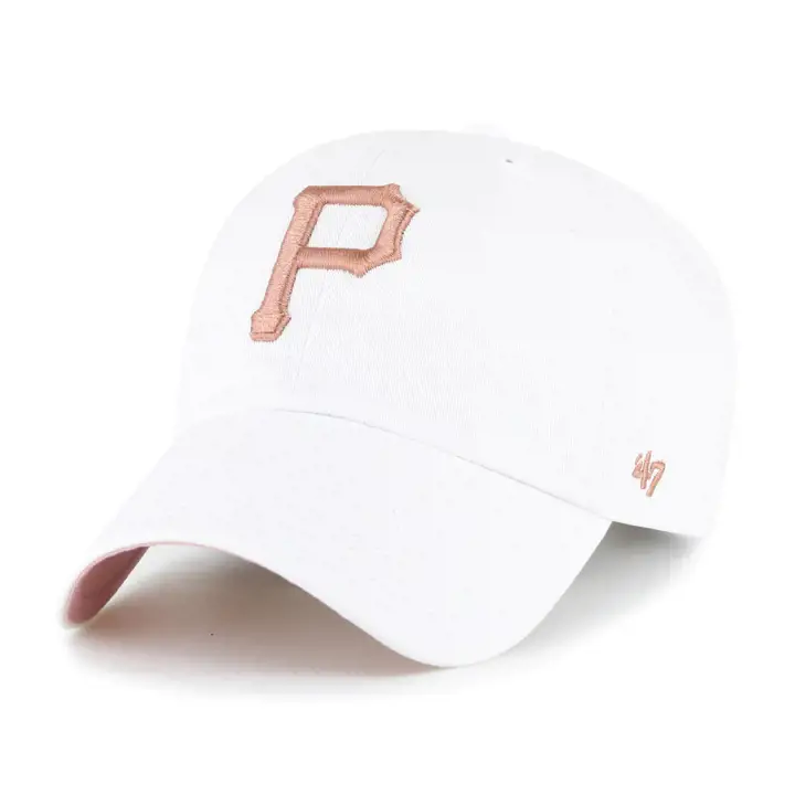 Casquette '47 Clean Up MLB Pittsburgh Pirates blanc/rose poudré