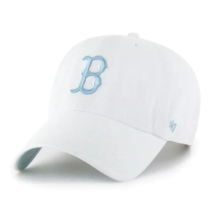 BOSTON RED SOX MLB Casquette de baseball « '47 Clean Up » blanche/Mako