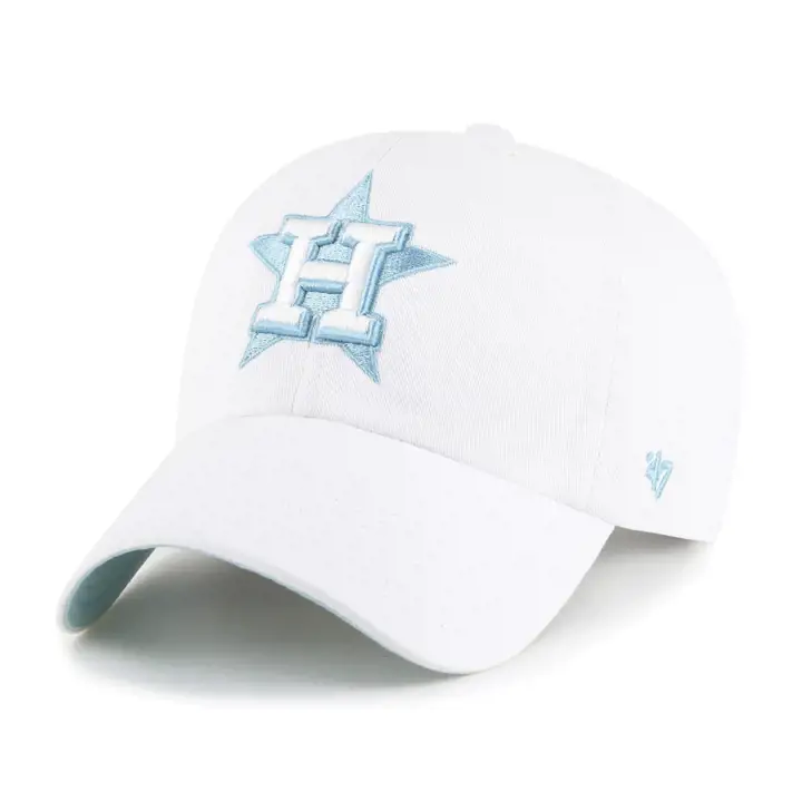 HOUSTON ASTROS MLB Casquette « Clean Up » Ballpark « 47 » Blanche/Mako