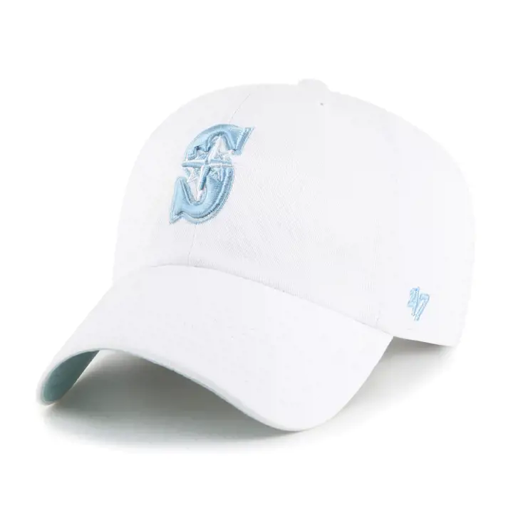 Casquette SEATTLE MARINERS MLB White/Mako Ballpark '47 Clean Up WHT
