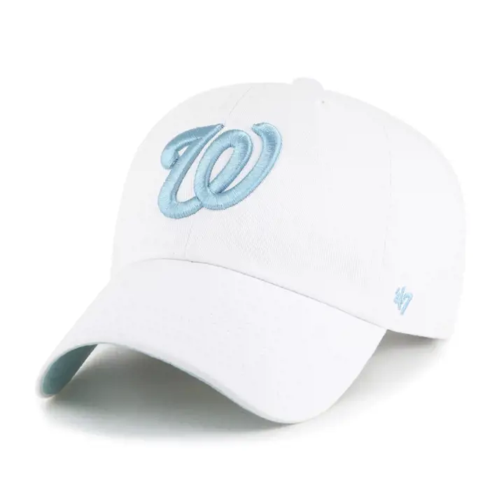WASHINGTON NATIONALS MLB Casquette '47 Clean Up blanc/Mako Ballpark