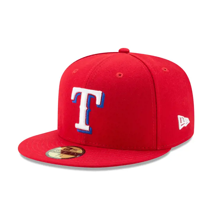 TX RANGERS Champion des Séries Mondiales MLB 2023 59FIFTY rouge