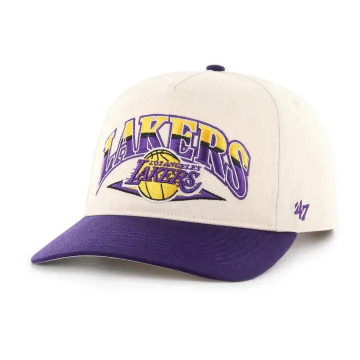 Los Angeles Lakers NBA '47 Arc Line Hitch Naturel/VIO/GRI
