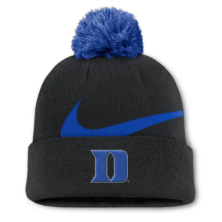 Bonnet à pompon Nike Swoosh Peak NCAA Duke Blue Devils RBL