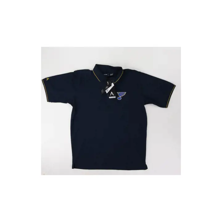 Polo St. Louis Blues LNH – Bleu marine raffiné