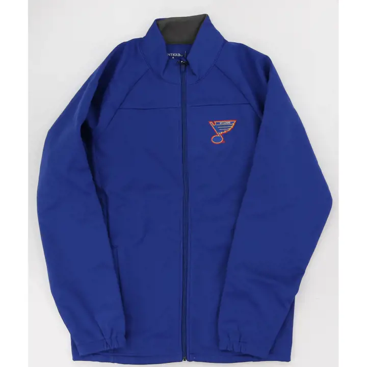 Veste de golf vintage NHL St. Louis Blues bleue