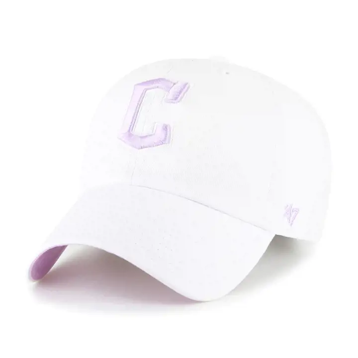CLEVELAND GUARDIANS MLB Casquette réglable « Clean Up » '47 - Blanc/Cosmos