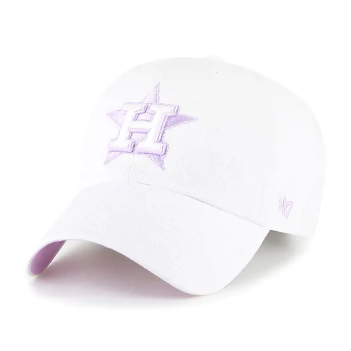HOUSTON ASTROS MLB White/Cosmos Casquette '47 Clean Up WHT
