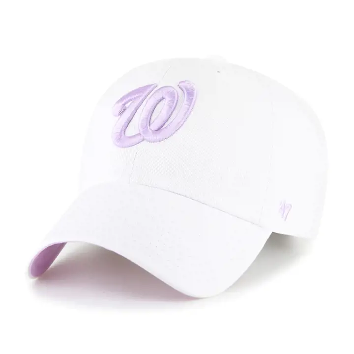 WASHINGTON NATIONALS MLB Casquette '47 Clean Up Blanche/Cosmos