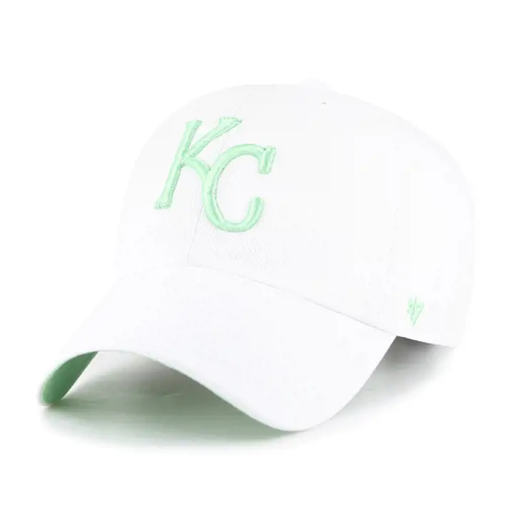 KANSAS CITY ROYALS MLB Blanc/Hemlock Casquette ajustée Ballpark '47