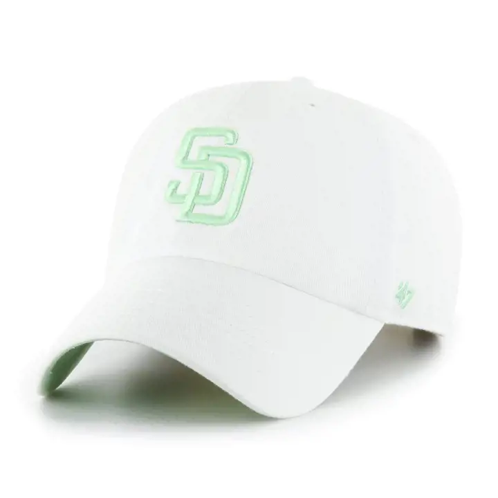 CASQUETTE PADRES DE SAN DIEGO MLB Blanche/Hemlock Ballpark '47 Clean Up WHT