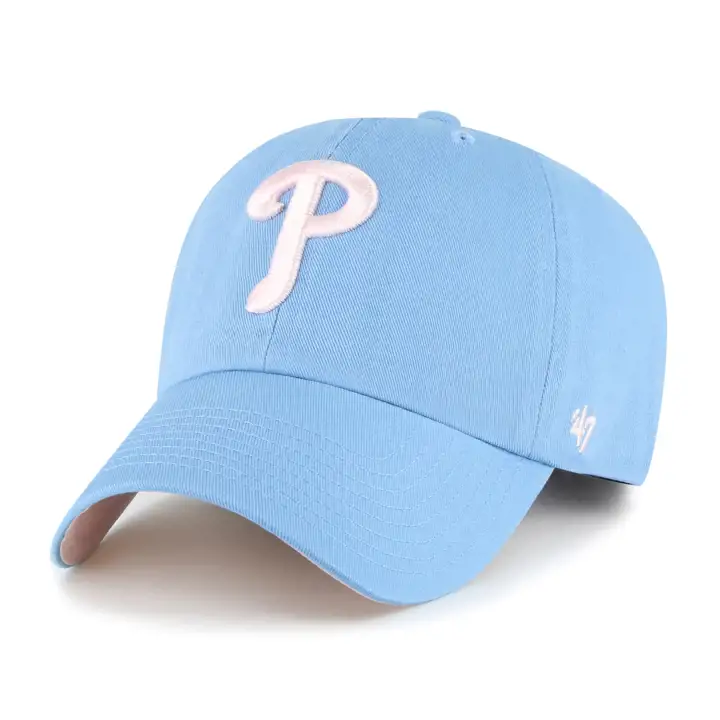 Casquette souple ajustable '47 Clean Up LBL en coton bleu Philadelphia Phillies MLB