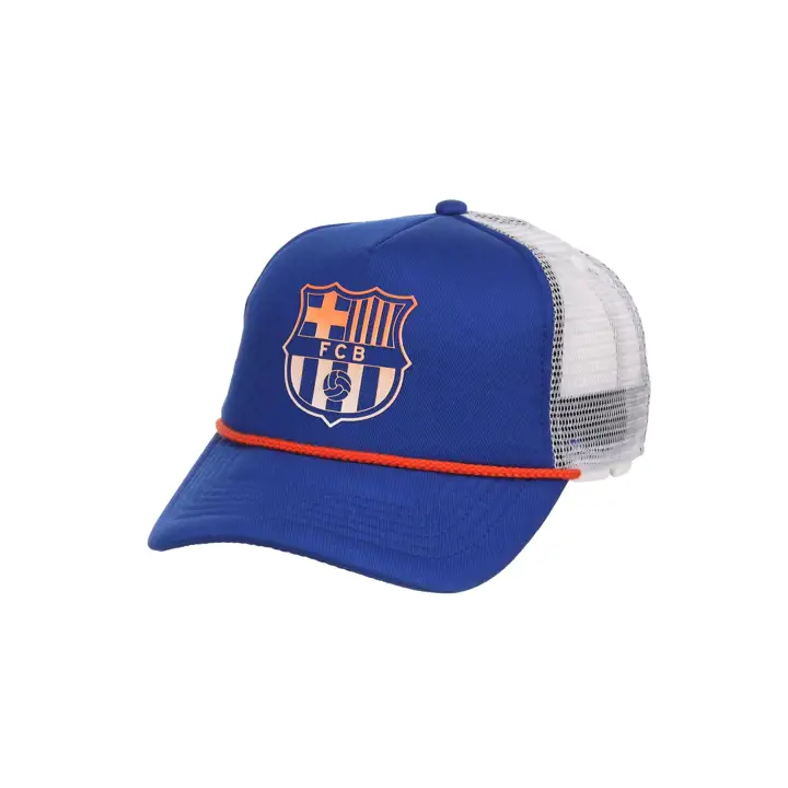 FC Barcelone Football CASQUETTE TRUCKER BLEUE