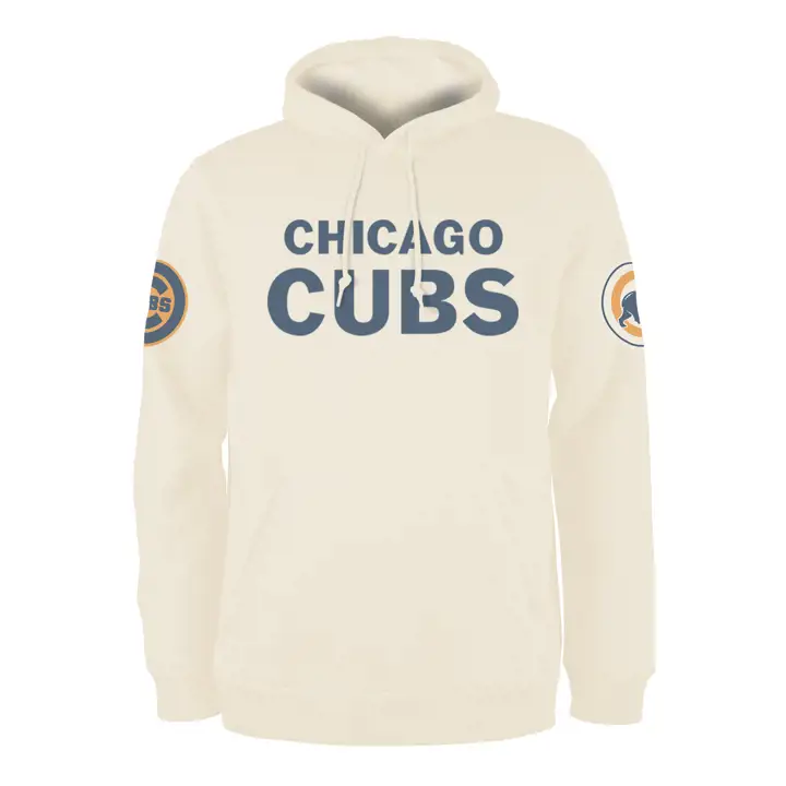 Chicago Cubs MLB NE Color Pack Hoodie DKGRY/BLEU/ORG