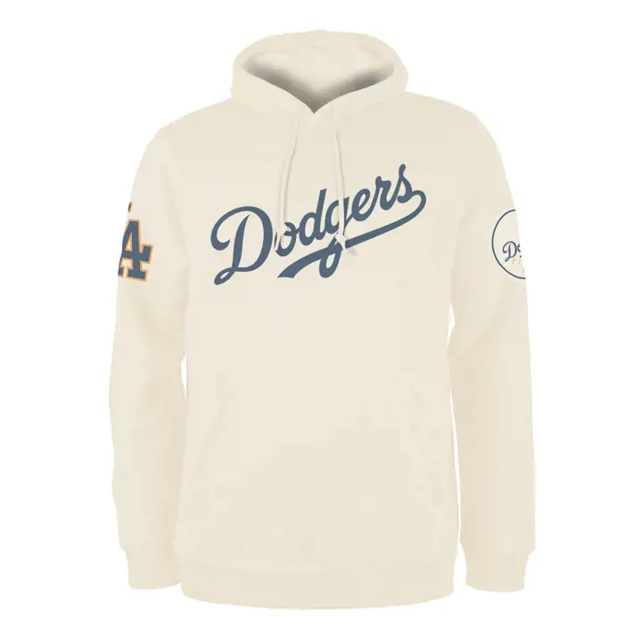 Sweat à capuche New Era Los Angeles Dodgers MLB Color Pack gris foncé/bleu/orange