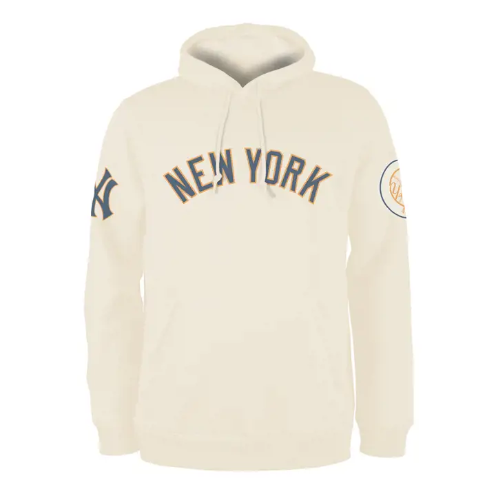New York Yankees MLB Color Pack Sweat à Capuche Gris Foncé/Bleu/Orange