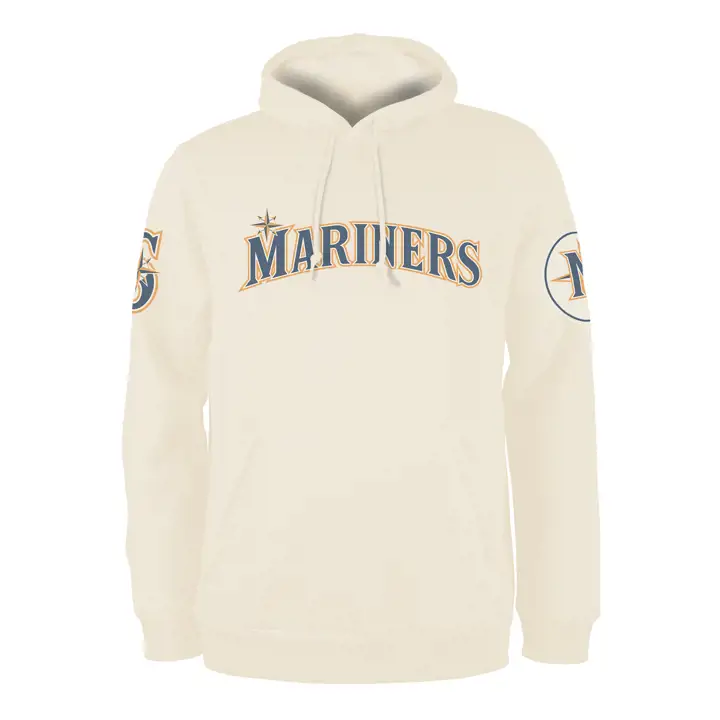 Seattle Mariners MLB NE Color Pack Hoodie GRISFONCÉ/BLEU/ORANG