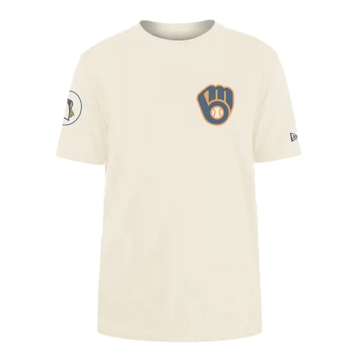 T-shirt MLB Milwaukee Brewers Color Pack DKGRIS/BLEU/ORANGE