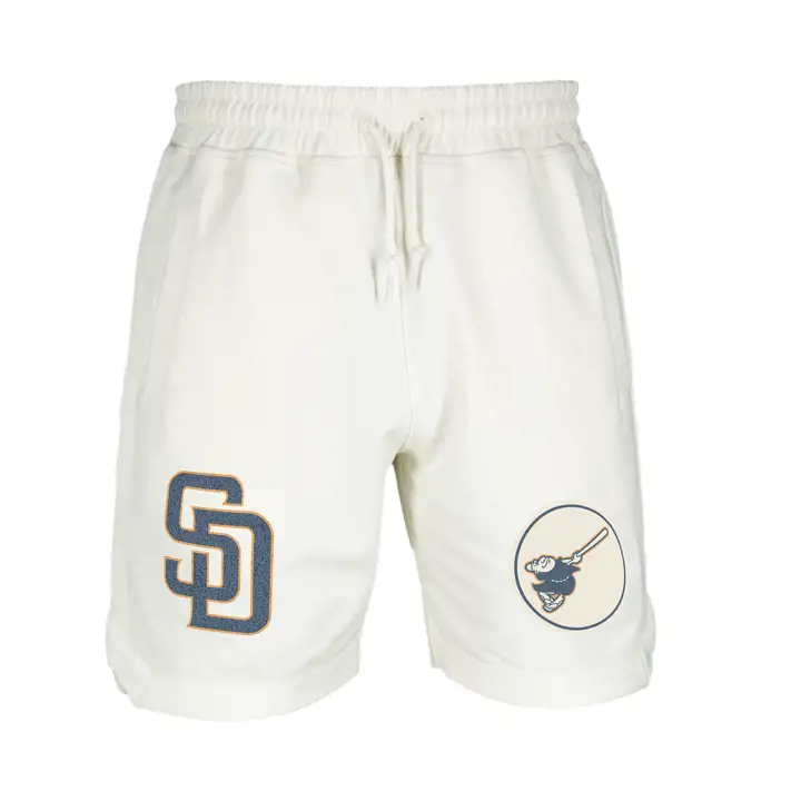 San Diego Padres MLB NE Color Pack Shorts GRIDARK/BLEU/ORANG