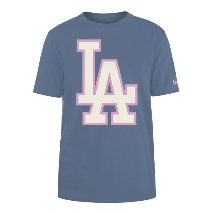 T-shirt MLB NE Color Pack Los Angeles Dodgers BLEU/BLANC/ROSE